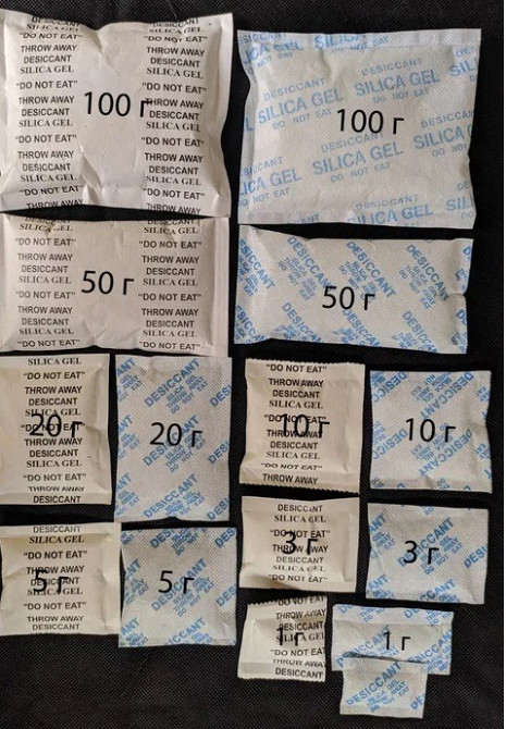 Силікагель вологопоглинаючий:фасований та ні Київ - зображення 1