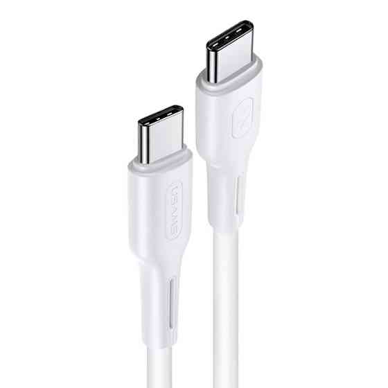 Дата кабель USAMS US-SJ459 U43 Type-C to Type-C 100W PD (1.2m) Херсон
