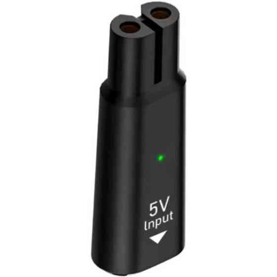 DM Адаптер Type-C to 2-pin for Philips OneBlade QP2724/QP2834/QP1424/QP1924/QP4631 Black Харьков