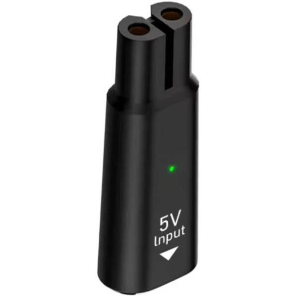 DM Адаптер Type-C to 2-pin for Philips OneBlade QP2724/QP2834/QP1424/QP1924/QP4631 Black Харьков - изображение 1