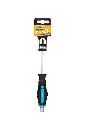 Отвёртка ударная крестовая магнитная MASTERTOOL EXTERNAL HEX PH1х100 мм ручка с TPR покрытием 49-611 Харків - зображення 7