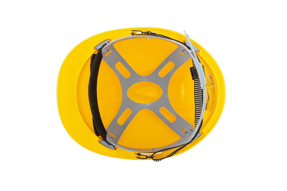 Каска защитная MASTERTOOL VELPE IV-I-440V-53-61 II-EN 397 желтая 81-1005 Харьков - изображение 6