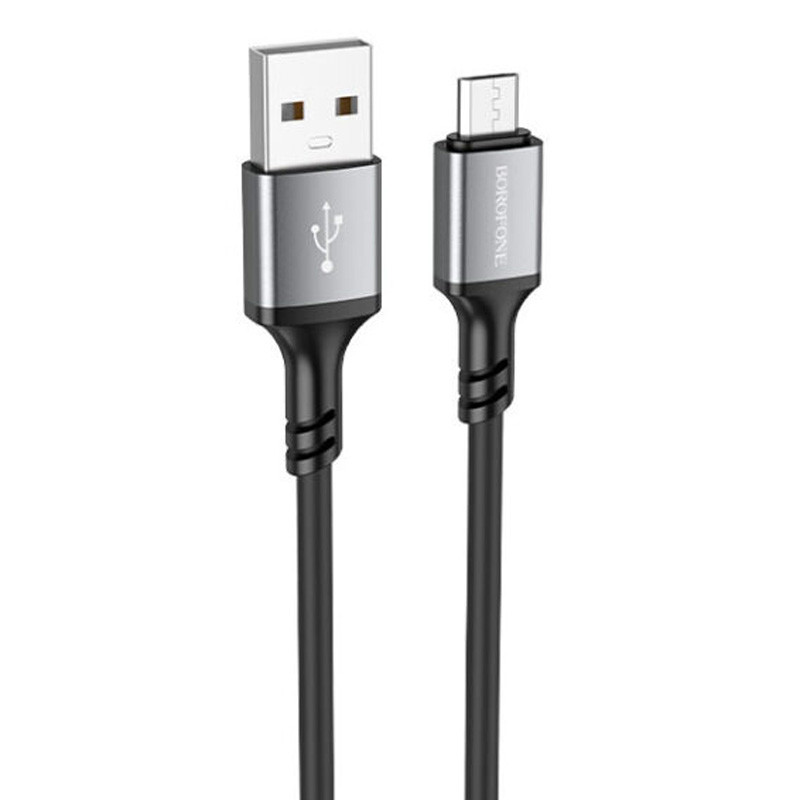 Дата кабель Borofone BX83 Famous USB to MicroUSB 2.4A (1m) Херсон - изображение 1