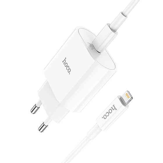 СЗУ Hoco C94A Metro PD20W (1USB-C) + кабель Type-C to Lightning Херсон