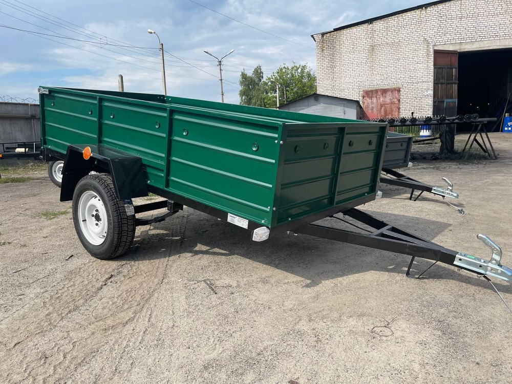 Новий причіп від виробника "Дніпро-230х130х50" - тент у подарунок Ахтырка - изображение 1