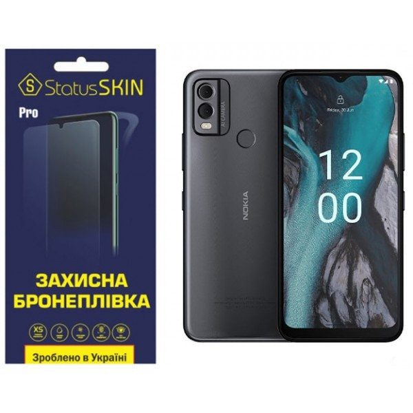 Поліуретанова плівка StatusSKIN Pro на екран Nokia C22 Глянцева (Код товару:29376) Харків - зображення 2