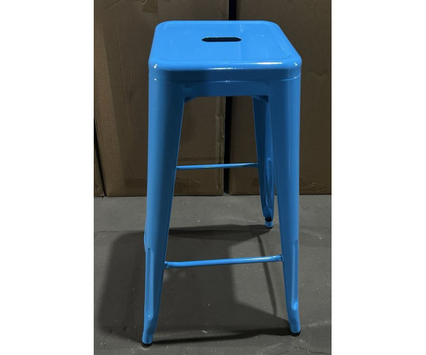 Стілець Толікс барний високий блакитний Дніпро - зображення 6