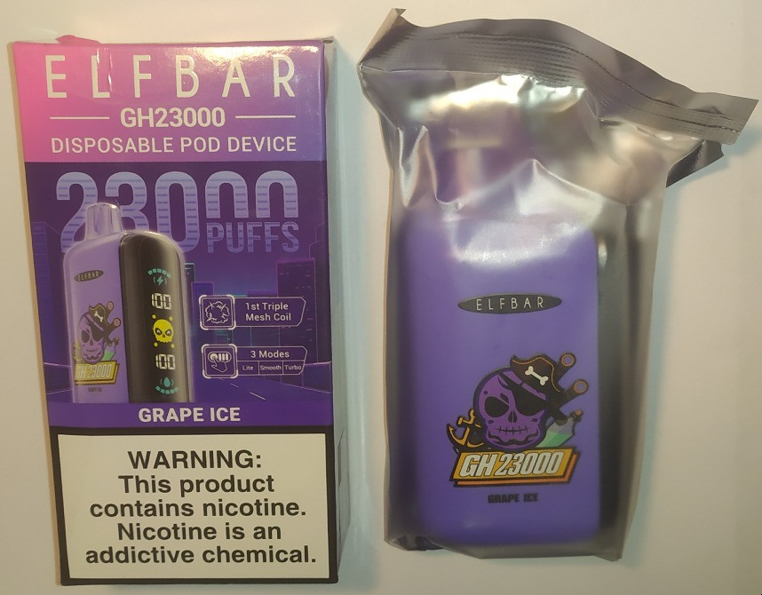 Pod-система ELFBAR GH23000 Grape Ice Запорожье - изображение 2