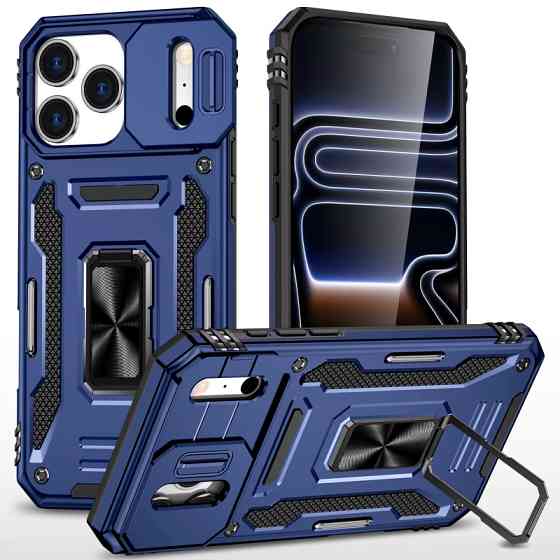 Ударопрочный чехол Camshield Army Ring для Apple iPhone 17 Pro Max (6.9") Херсон