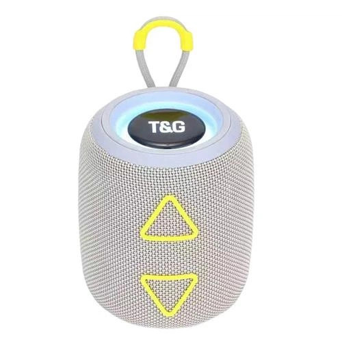 Колонка портативная Bluetooth T&G TG655 grey серая Київ - зображення 1