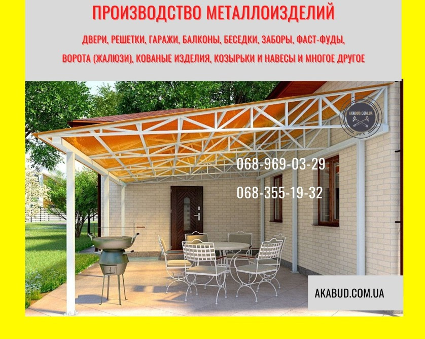 Еврозаборы, ЖБИ изделия, ворота, навесы – всё для прочного и стильного ограждения Кривой Рог - изображение 5