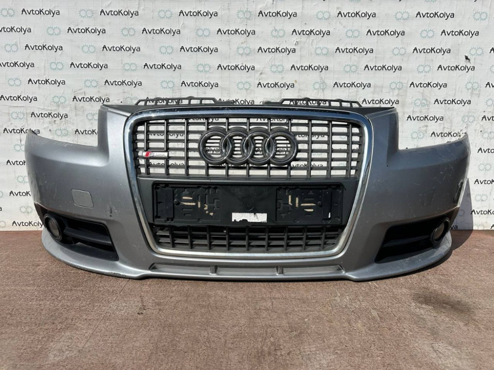 Бампер передний Audi A3 S-Line 8P 2005-2008 (8P4807437) Ковель - зображення 1