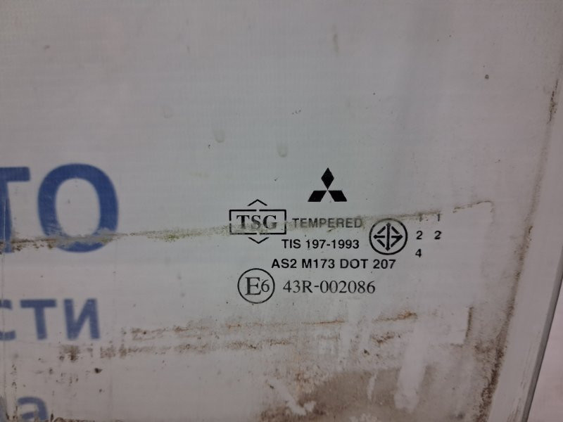 Стекло двери переднее левое Mitsubishi L200 2006-2015 MN117597 (Арт. 67128) Киев - изображение 3