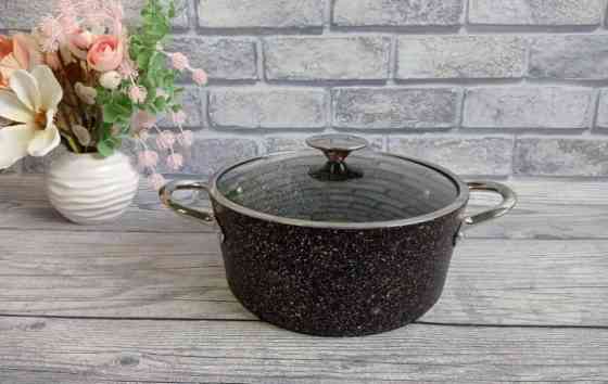 Каструля з кришкою OMS 3116-20-Black 2,6 л 20 см Киев