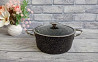 Каструля з кришкою OMS 3116-20-Black 2,6 л 20 см Киев