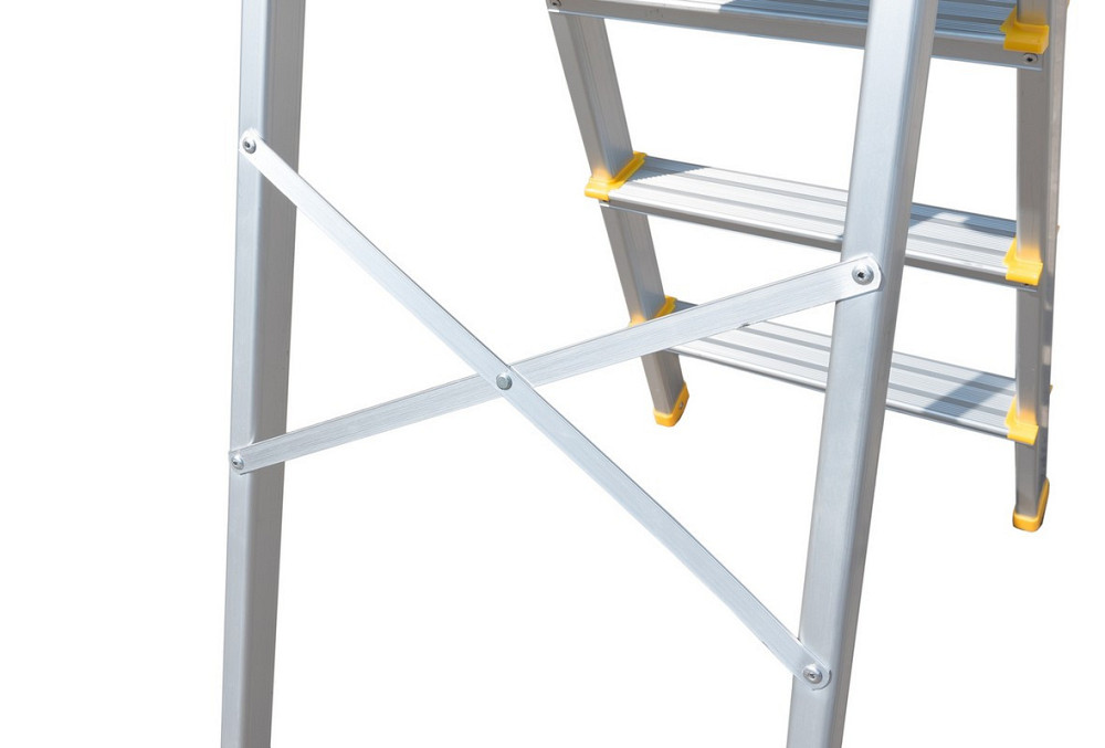 Лестница алюминиевая MASTERTOOL 8 ступеней h=1720 мм max 150 кг 79-1108 Харків - зображення 7