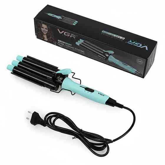 Плойка для волос VGR V-595 BLUE 100 Вт голубая Киев