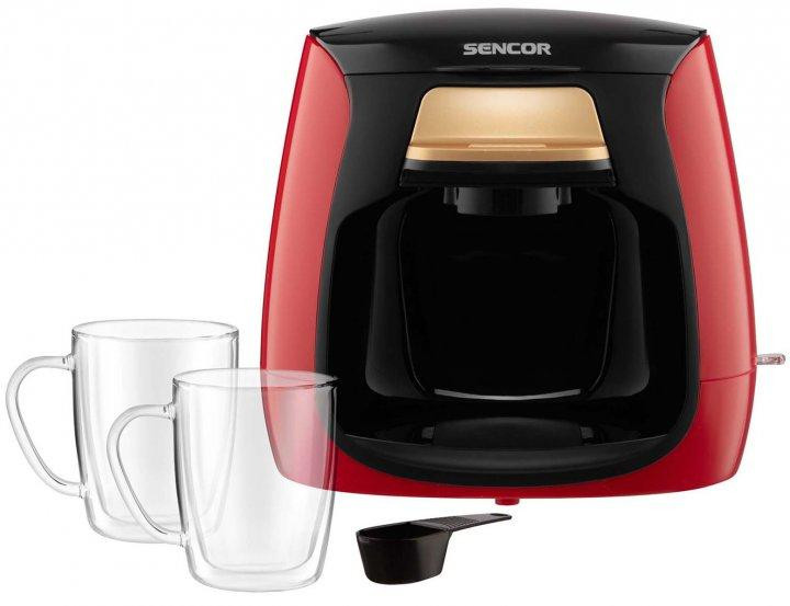 Кофеварка капельная Sencor SСE-2101RD 500 Вт красная Киев - изображение 3