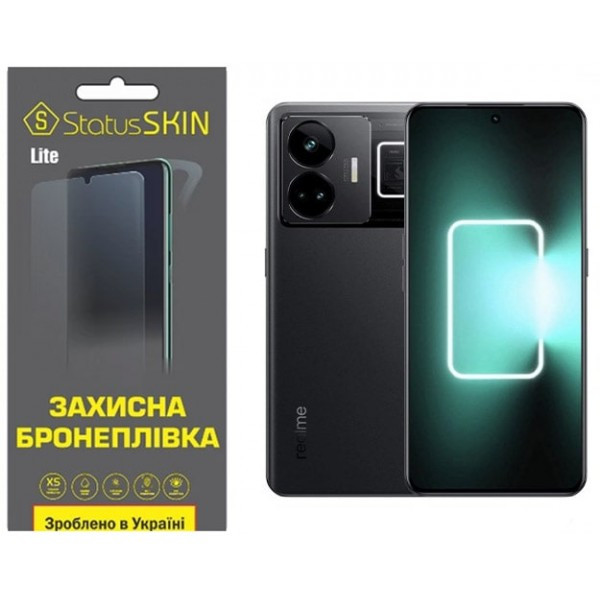 Поліуретанова плівка StatusSKIN Lite на екран Realme GT3 Глянцева (Код товару:30966) Харьков - изображение 2