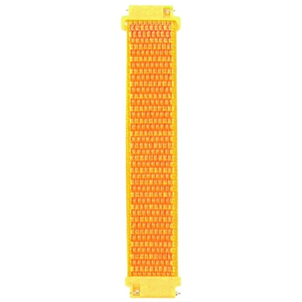 DM Ремінець Nylon для Samsung Watch Active/Galaxy S4 42mm/Gear S2/Xiaomi Amazfit (20mm) Light Orange Харків - зображення 2