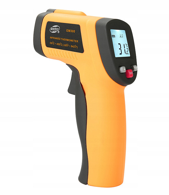 Пирометр бесконтактный цифровой-50-450°C BENETECH GM300 Харьков - изображение 6