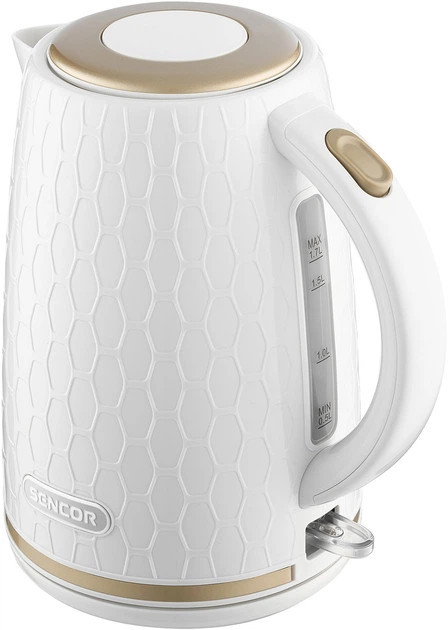 Электрочайник Sencor SWK 7200WH 1.7 л белый Київ - зображення 2