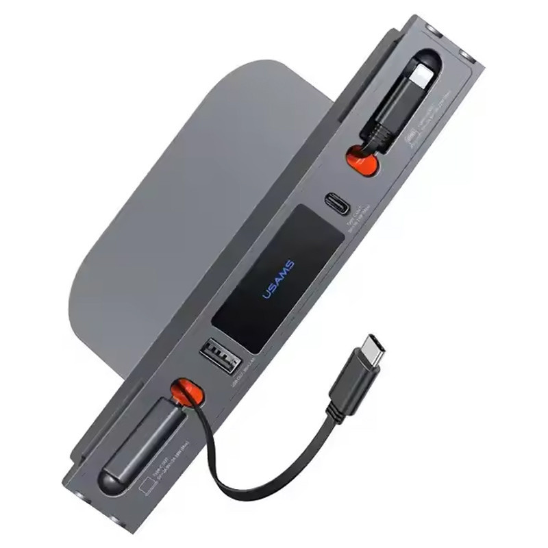 Переходник HUB Usams US-SJ649 60W Car Central Control Charging HUB For Tesla (3/Y) Херсон - изображение 1