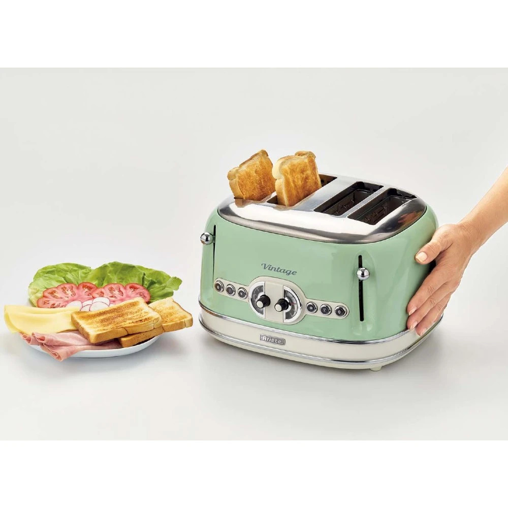 Тостер Ariete 156 GR 1600 Вт зеленый Київ - зображення 4