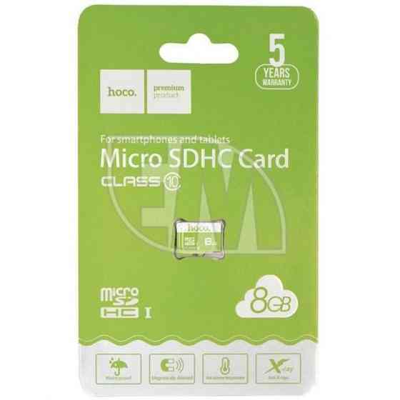 Карта памяти Hoco microSDHC Class 10 - 8GB (без адаптера) Херсон