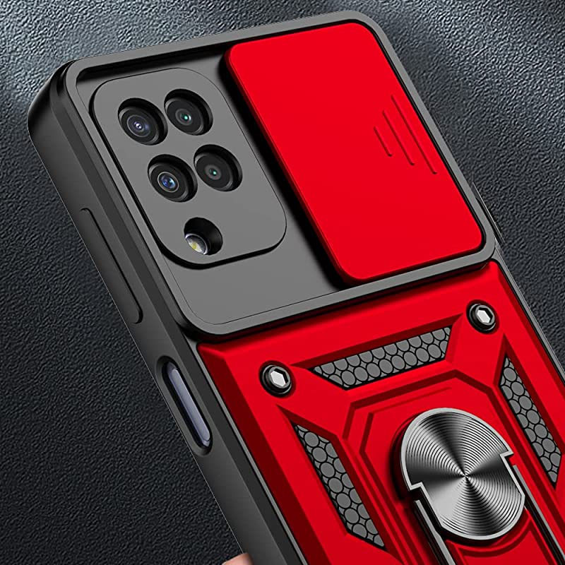 Ударопрочный чехол Camshield Serge Ring для Samsung Galaxy A22 4G / M32 Херсон - зображення 11