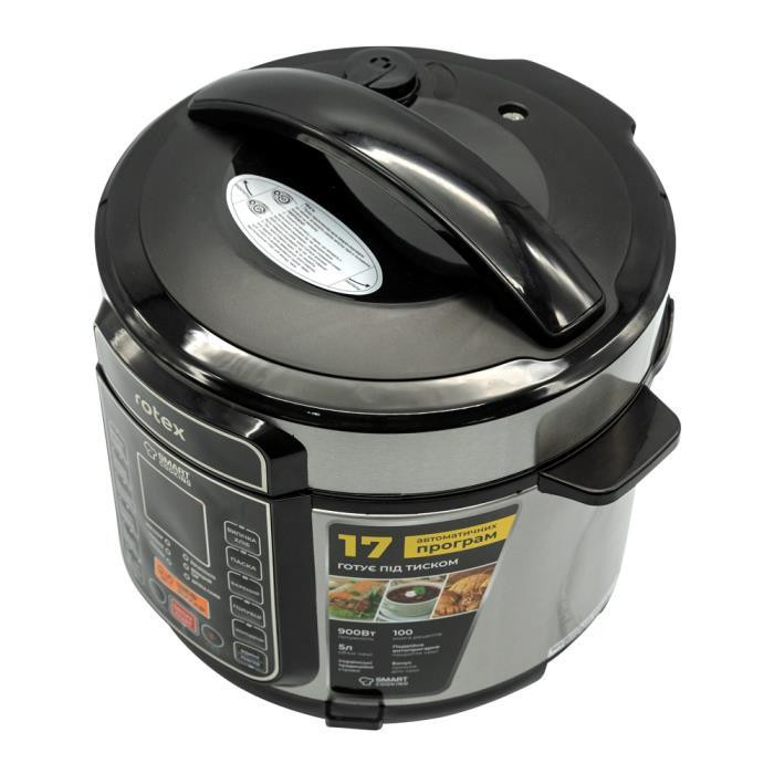 Мультиварка-скороварка Rotex REPС72-B 900 Вт Київ - зображення 7