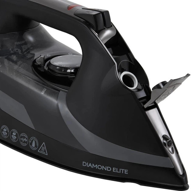 Утюг Russell Hobbs Diamond Elite Iron 27000-56 3100 Вт черный Київ - зображення 5