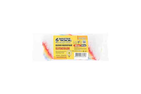 Валик малярный MASTERTOOL Elitacolor 30/100/11 мм Ø 6 мм 92-4804 Харків