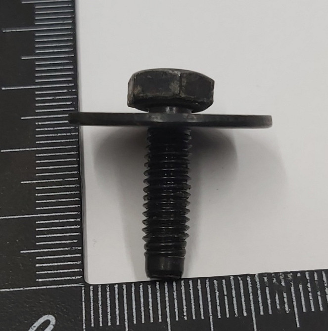 Болт SEMS,[FL],HX,M6x18,[88],G1009[B],MAT,ADH Tesla model 3, model Y 1484170-00-A Київ - зображення 2