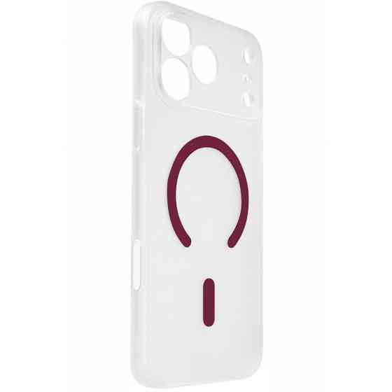 Чехол PC Slim Matte with Magnetic Fit (camera button) для Apple iPhone 17 Pro / 18 Pro (6.3") Херсон