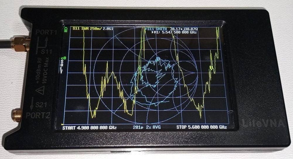 Антенна 4340-6300MHz 6dBi, до 100 Вт, 20 см, N-male, серая. Смотрите графики КСВ, Дніпро - зображення 12