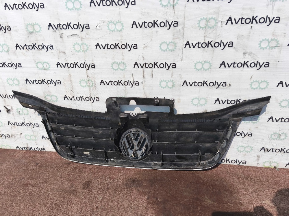 Решетка бампера / радиатора VW Caddy 2003-2010 (1T0853651) Ковель - изображение 4