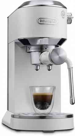 Кофеварка рожковая Delonghi Dedica Duo EC 890.WI 1450 Вт белая Київ