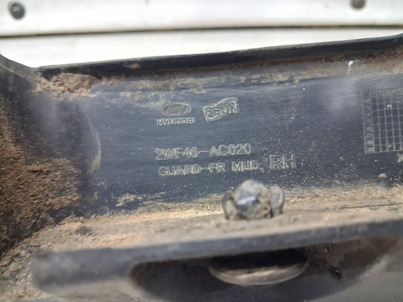 Брызговик передний Hyundai Santa fe DM 2.2 DIESEL D4HB 2012 прав. (б/у) Київ - зображення 3
