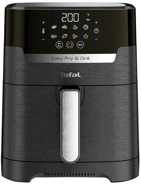 Мультипечь Tefal Easy Fry&Grill Precision EY505815 1550 Вт черная Киев - изображение 1