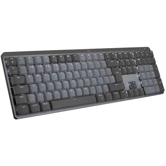Клавиатура компьютерная безпроводная Logitech MX Wireless Illuminated Performance Graphite Clicky L9 Киев