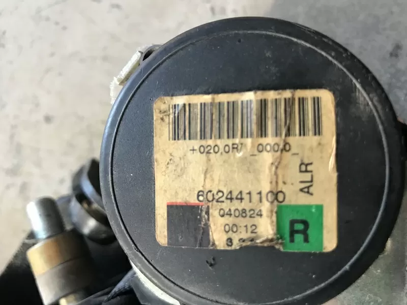 Бу ремень безопасности Mitsubishi Colt, Smart Forfour W454, 602441100 , задний правый. Кропивницкий - изображение 2