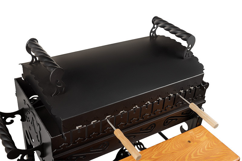 Мангал гриль BBQ SmokeHouse Античный в комплектации "Maximum" Харків - зображення 2