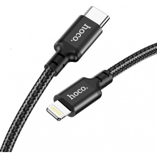 Кабель Hoco X14 Double PD Type-C to Lightning 2m Black Харків - зображення 2
