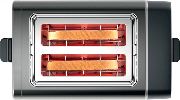 Тостер Bosch TAT5P425 970 Вт черный Київ - зображення 6