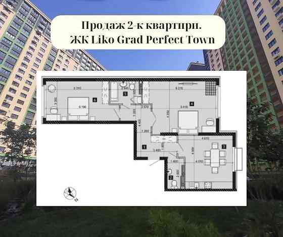 продажа 3-к квартира Киев, Соломенский, 115000 $ Київ