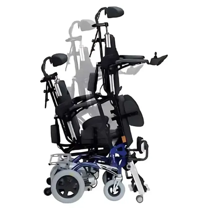 Візок з електроприводом та вертикалізатором "Dragon Vertic" Invacare Хмельницький - зображення 1