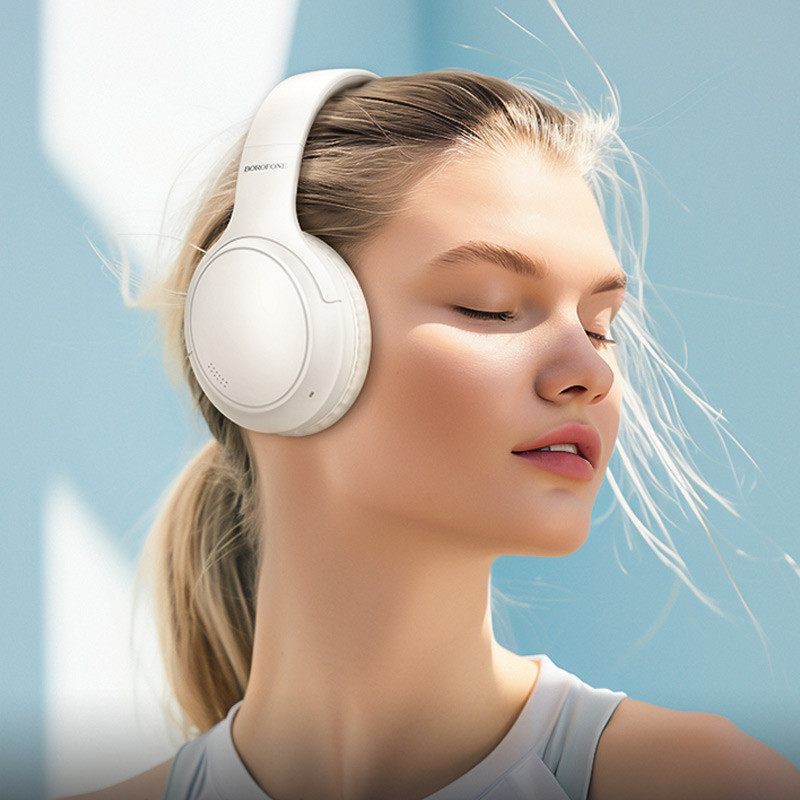 Накладные беспроводные наушники Borofone BO29 Fascinador Херсон - зображення 5