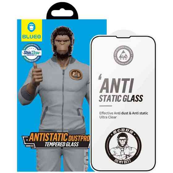 Защитное 2.5D стекло Blueo Full Cover HD для Apple iPhone 14 Pro (6.1") Херсон