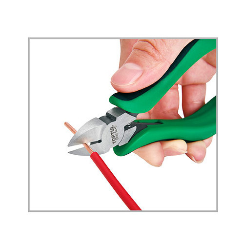 Бокорезы прецизионные для электроники (радиомонтажные) 4,5" (115мм) TOPTUL DEBD224E Харків - зображення 2